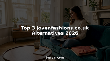 Woman browsing online clothing shops at home