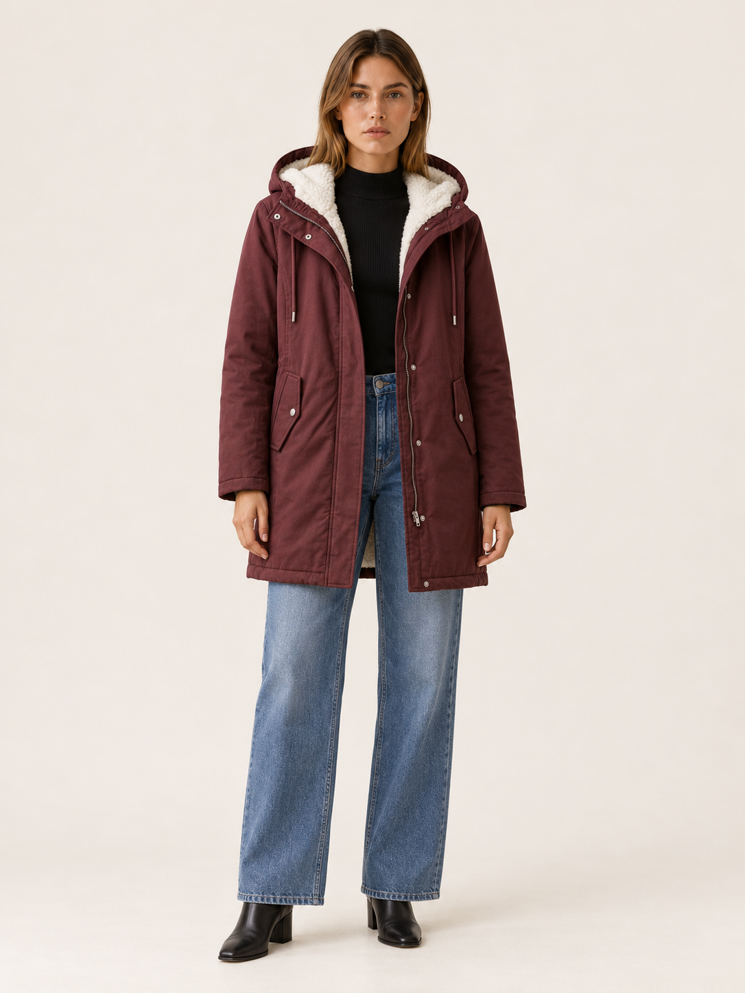 Meadow | Women's Sherpa Lined Parka Winter