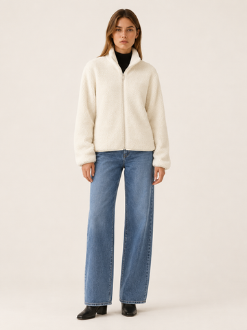 Savannah | Women's Zip-Up Sherpa Jacket Winter