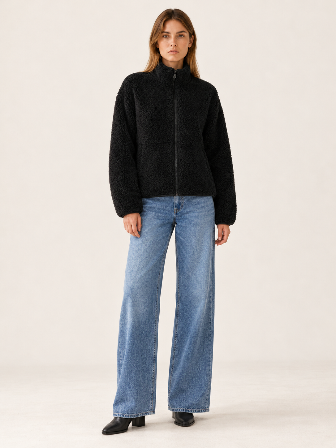Savannah | Women's Zip-Up Sherpa Jacket Winter