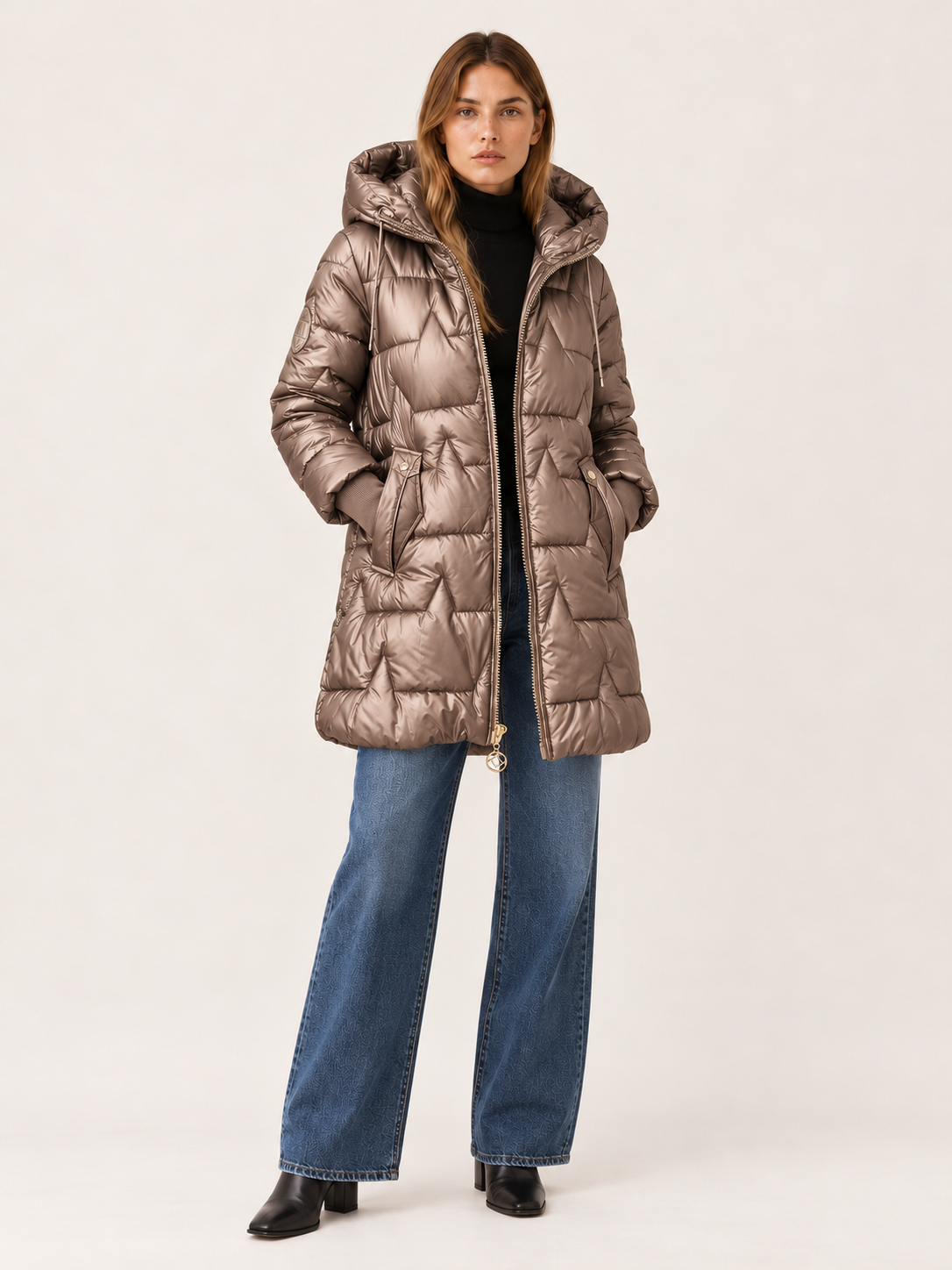Addison | Women's Long Puffer Jacket Winter