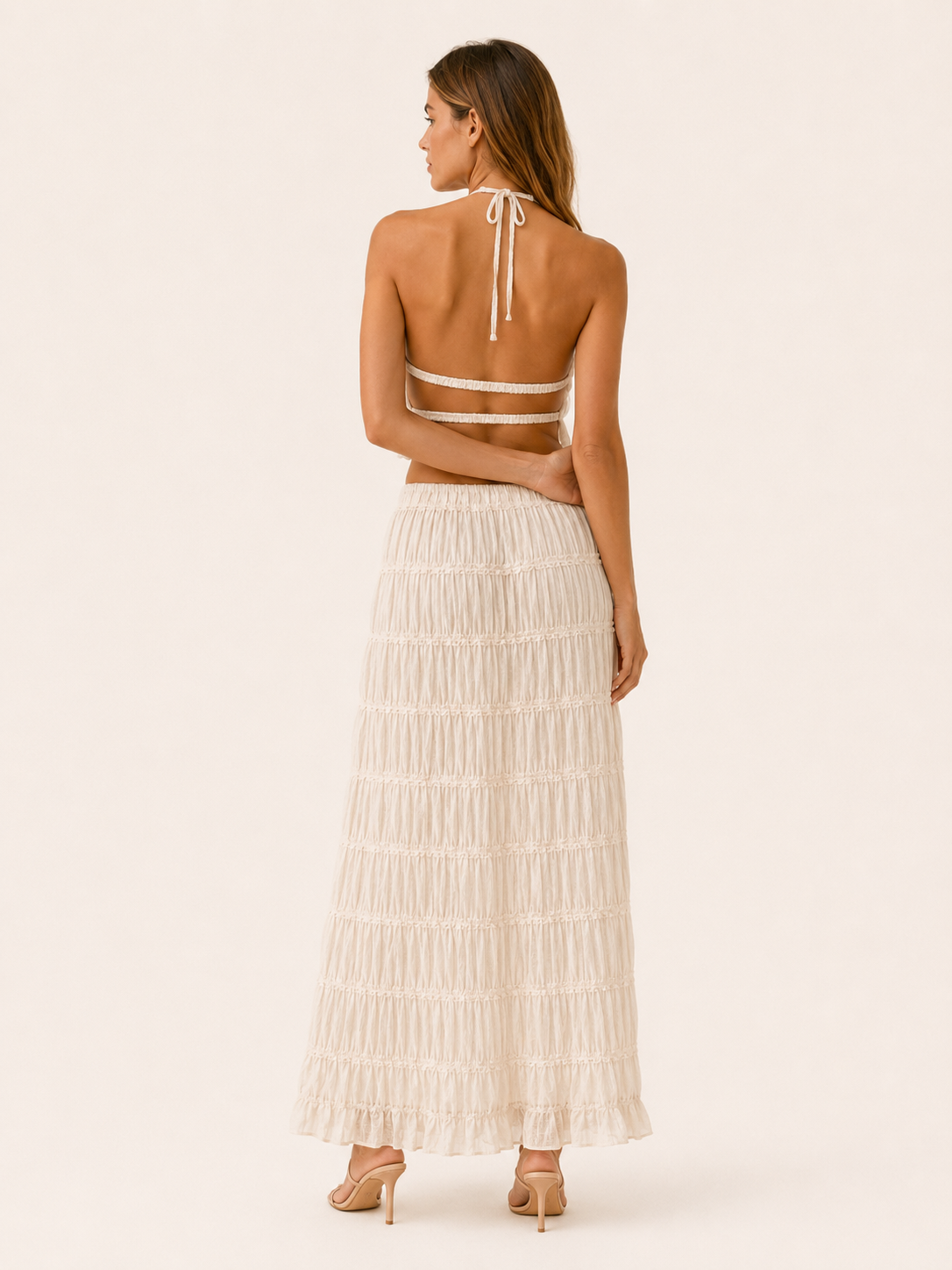 Alora | Ruffle Two Piece Summer Set