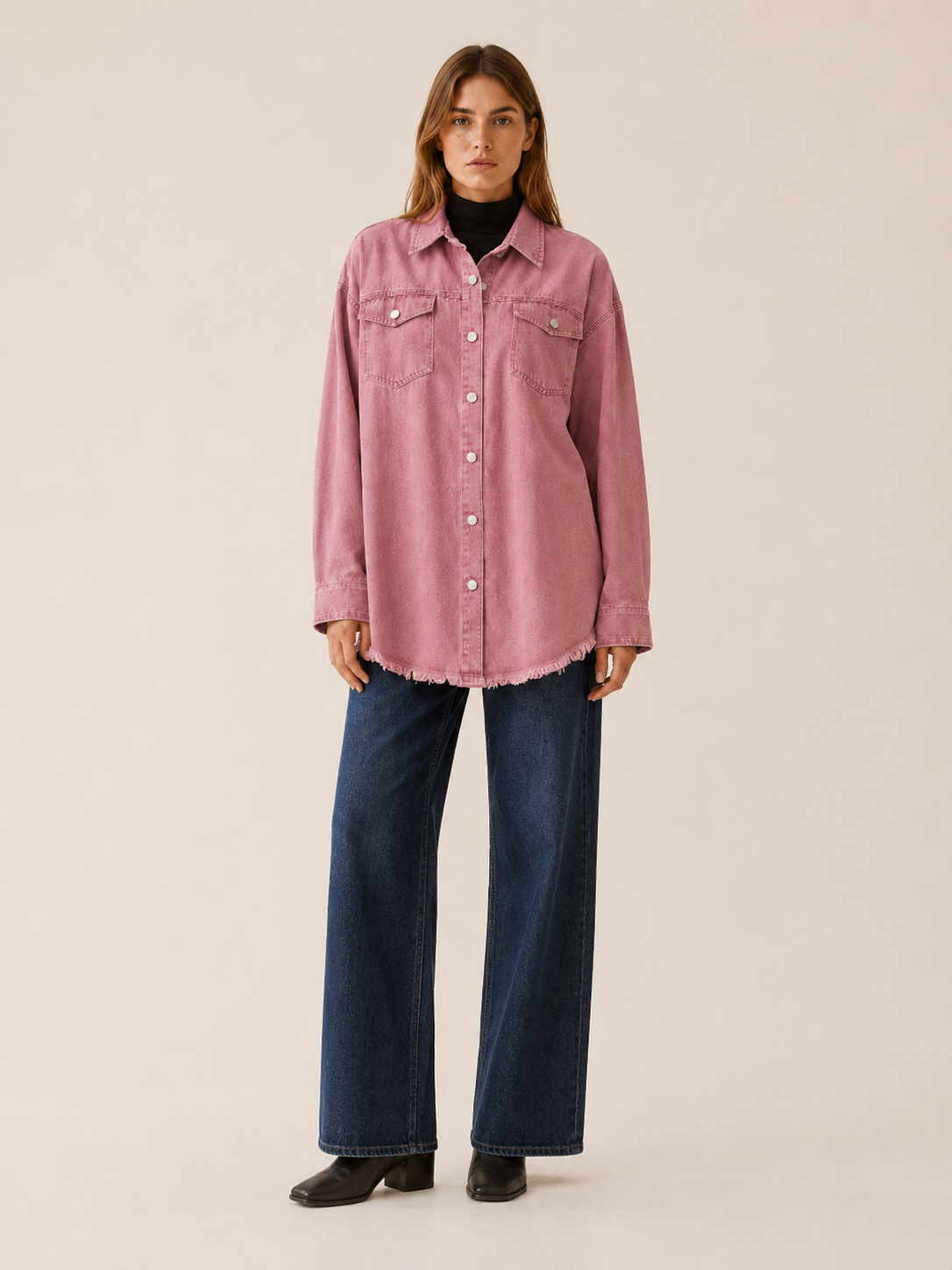 Astraea | Women's Utility Longline Denim Jacket