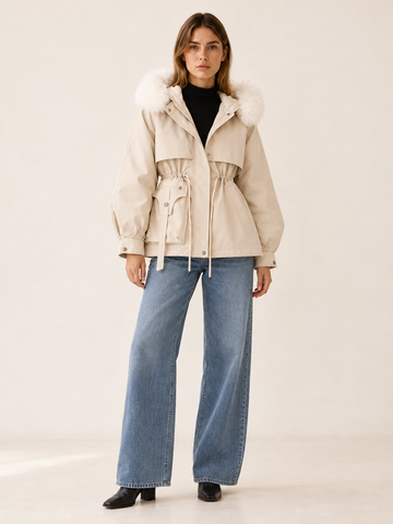 Aubrey | Women's Faux Fur Trim Parka Winter
