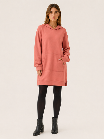 Aurora | Women's Hooded Mini Dress with Kangaroo Pocket