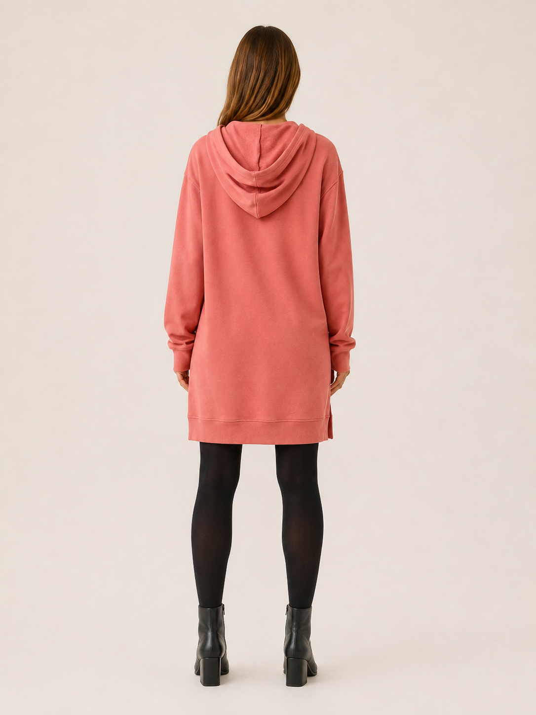 Aurora | Women's Hooded Mini Dress with Kangaroo Pocket