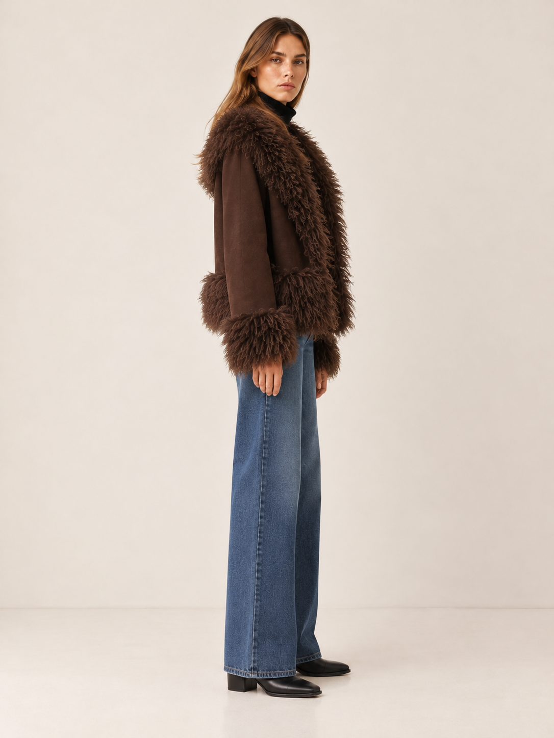Beanne | Women's Faux Fur Trim Jacket Winter