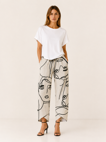 Blaire | Lightweight Trousers with Relaxed Fit Summer Pants