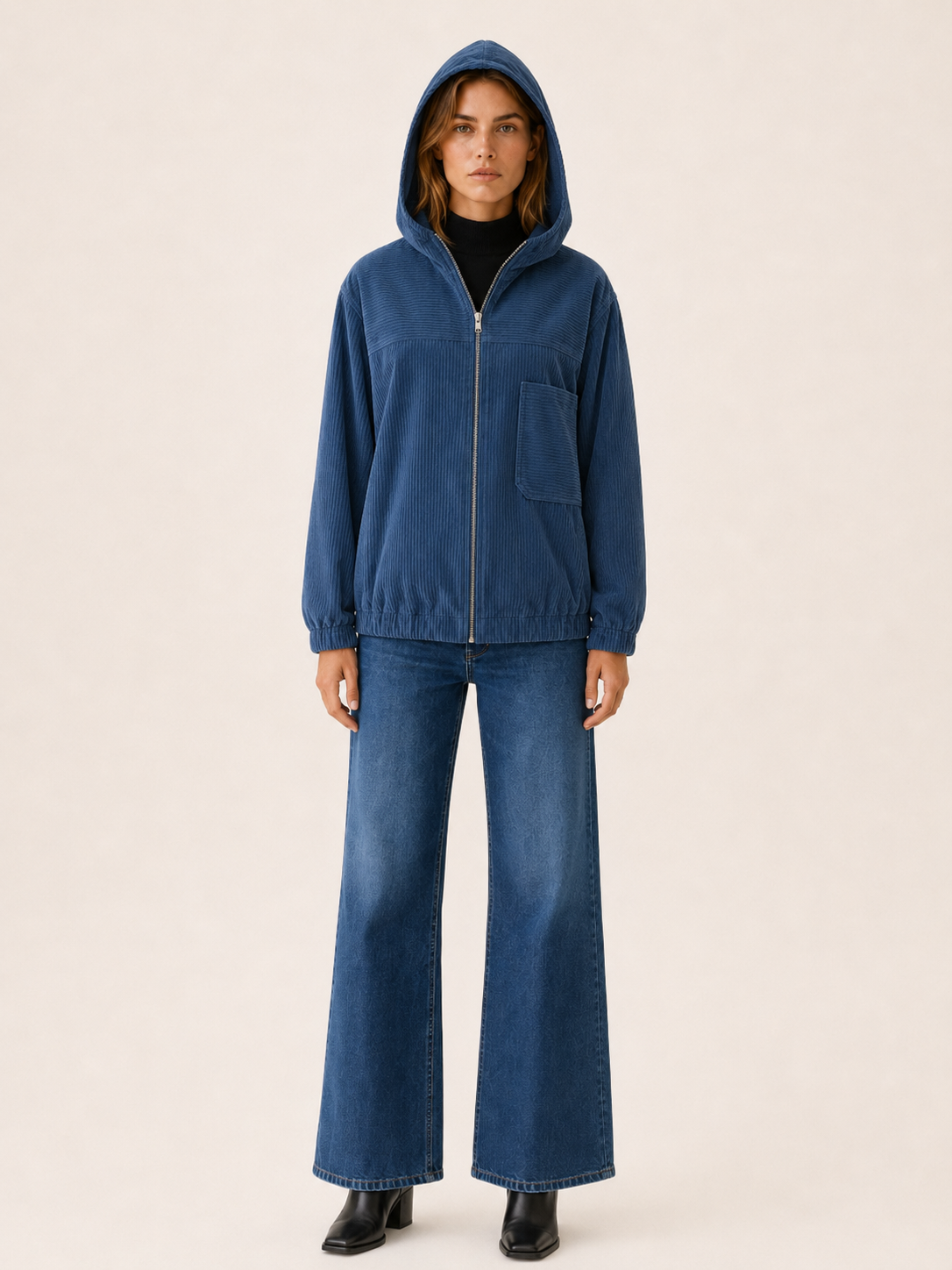 Clementina | Women's Hooded Oversized Jacket