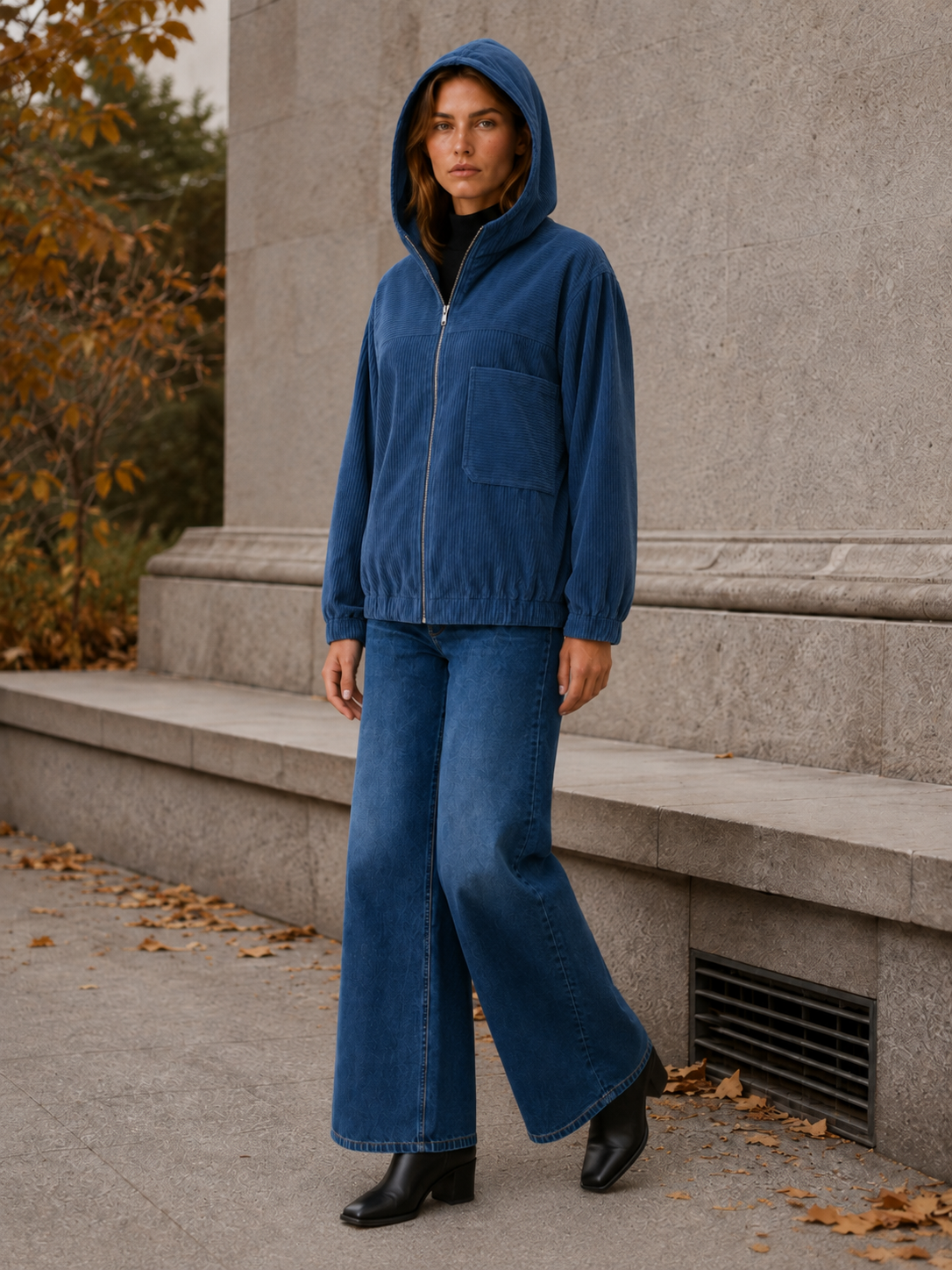 Clementina | Women's Hooded Oversized Jacket