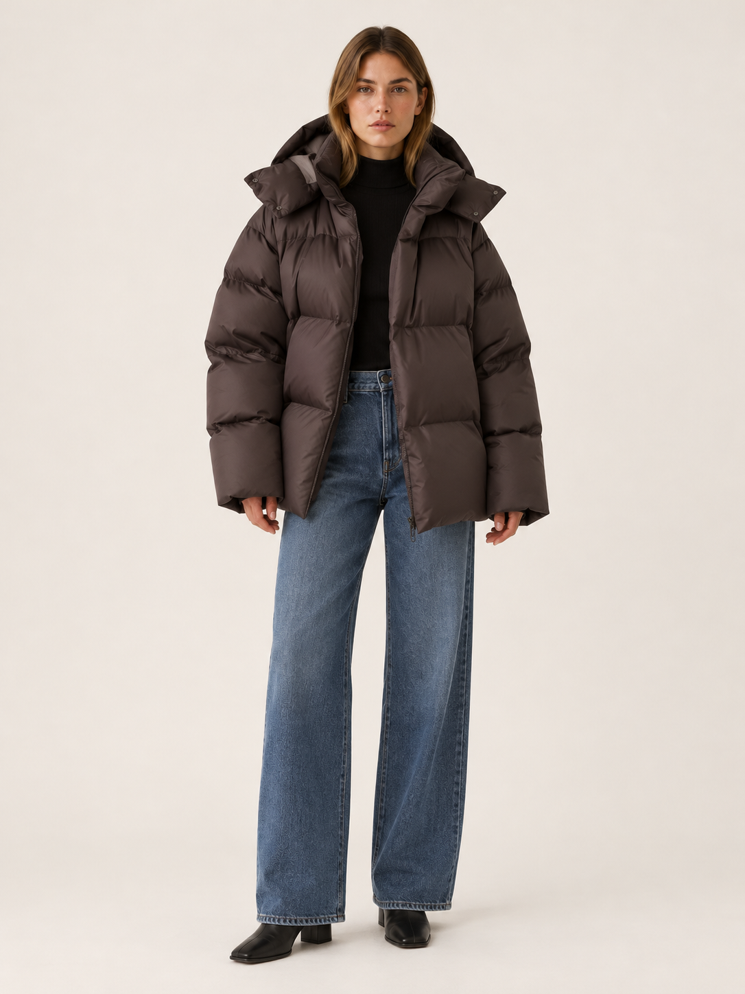 Clementine | Women's Hooded Puffer Jacket Winter