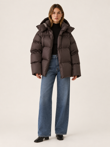 Clementine | Women's Hooded Puffer Jacket Winter