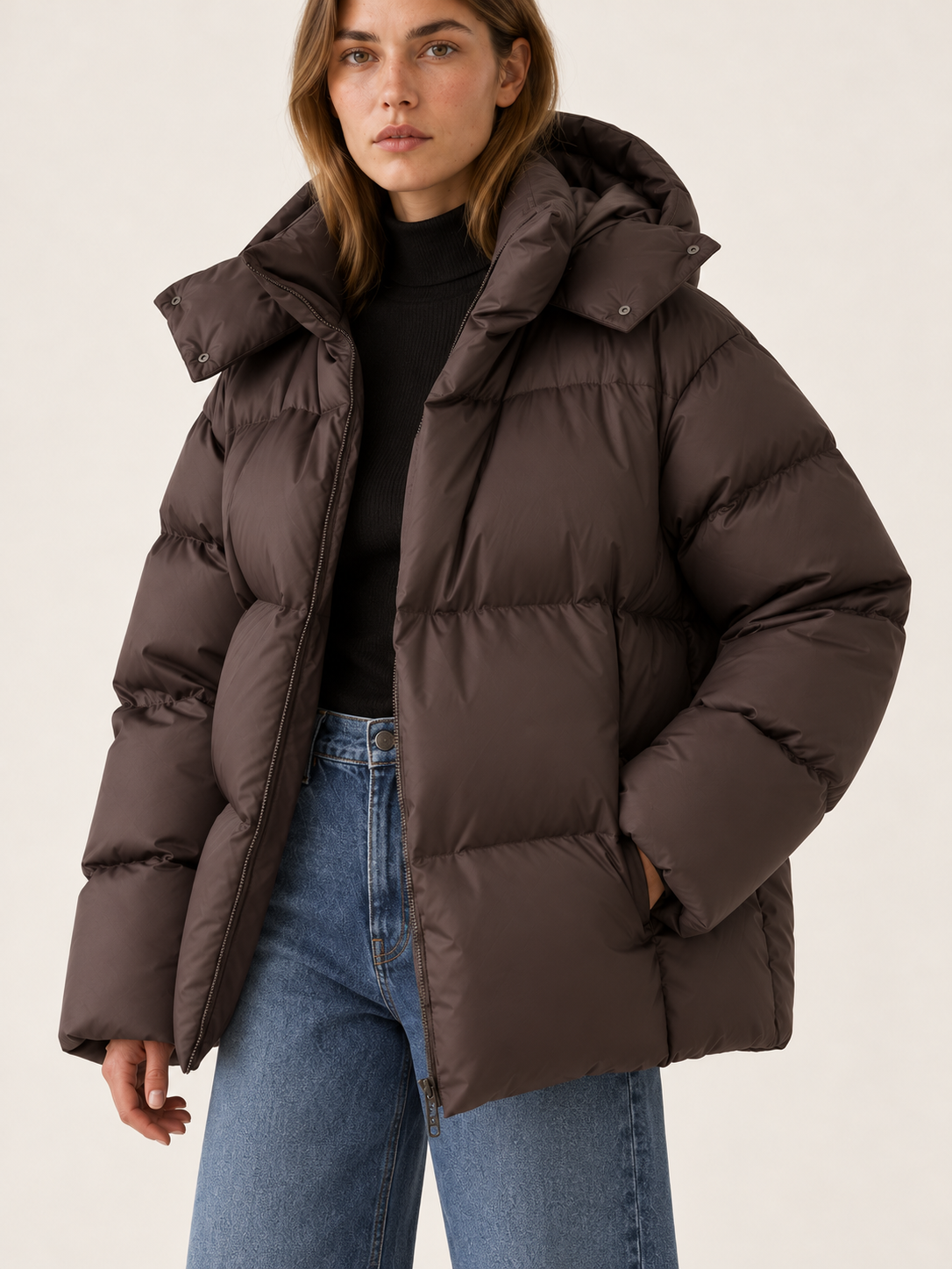 Clementine | Women's Hooded Puffer Jacket Winter