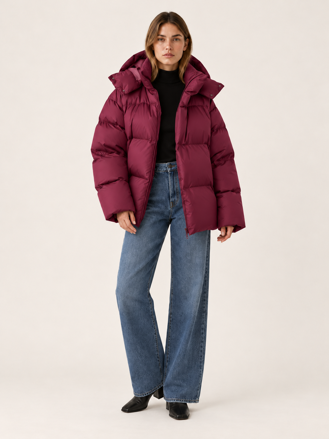 Clementine | Women's Hooded Puffer Jacket Winter
