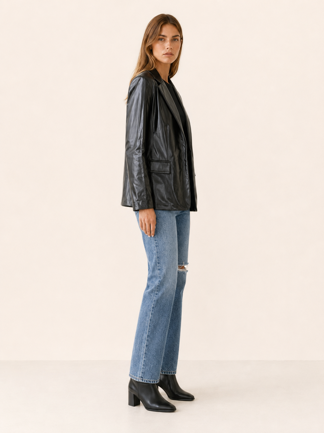 Coralyn | Oversized Blazer with Notched Lapels