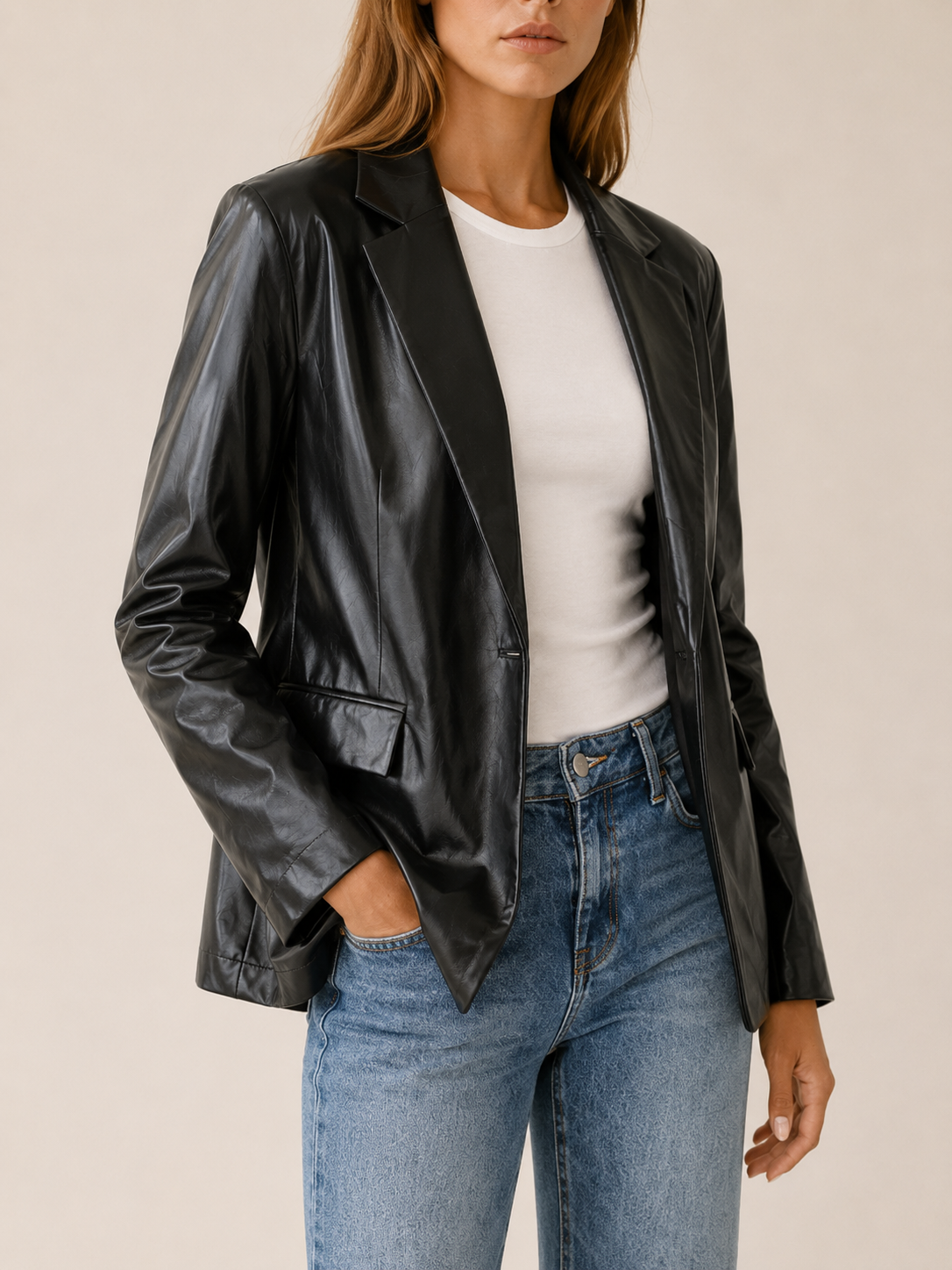 Coralyn | Oversized Blazer with Notched Lapels