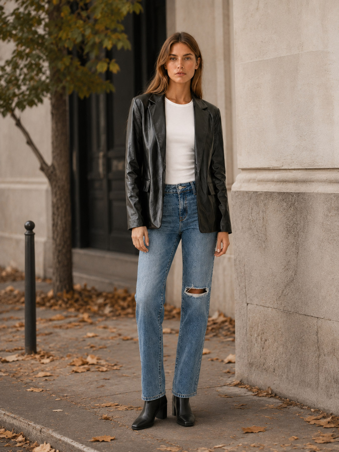 Coralyn | Oversized Blazer with Notched Lapels