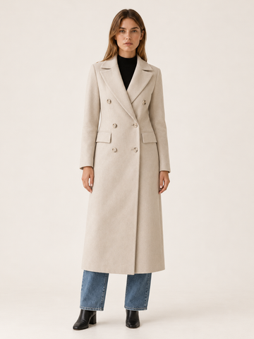 Daniela | Women's Double-Breasted Overcoat Winter