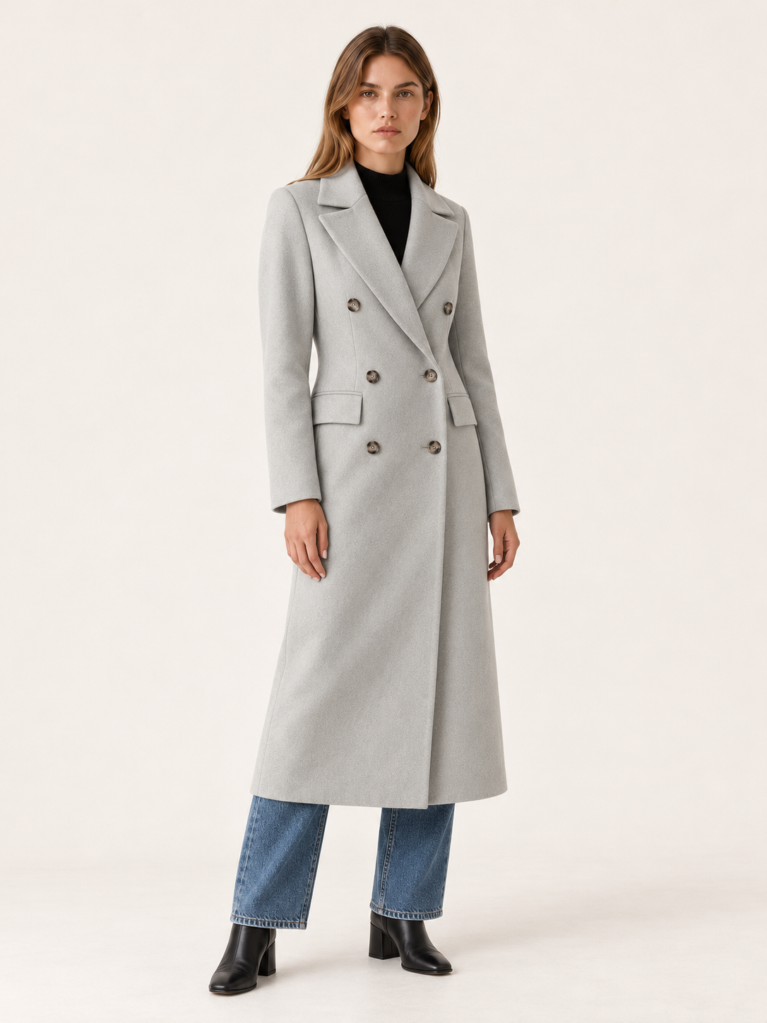 Daniela | Women's Double-Breasted Overcoat Winter