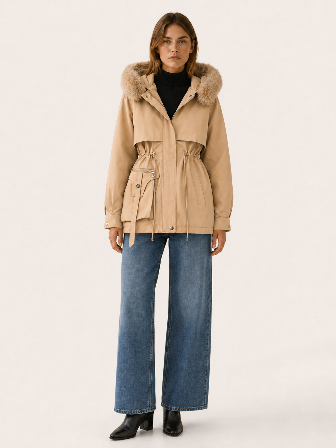 Drusilla | Women's Hooded Parka Jacket