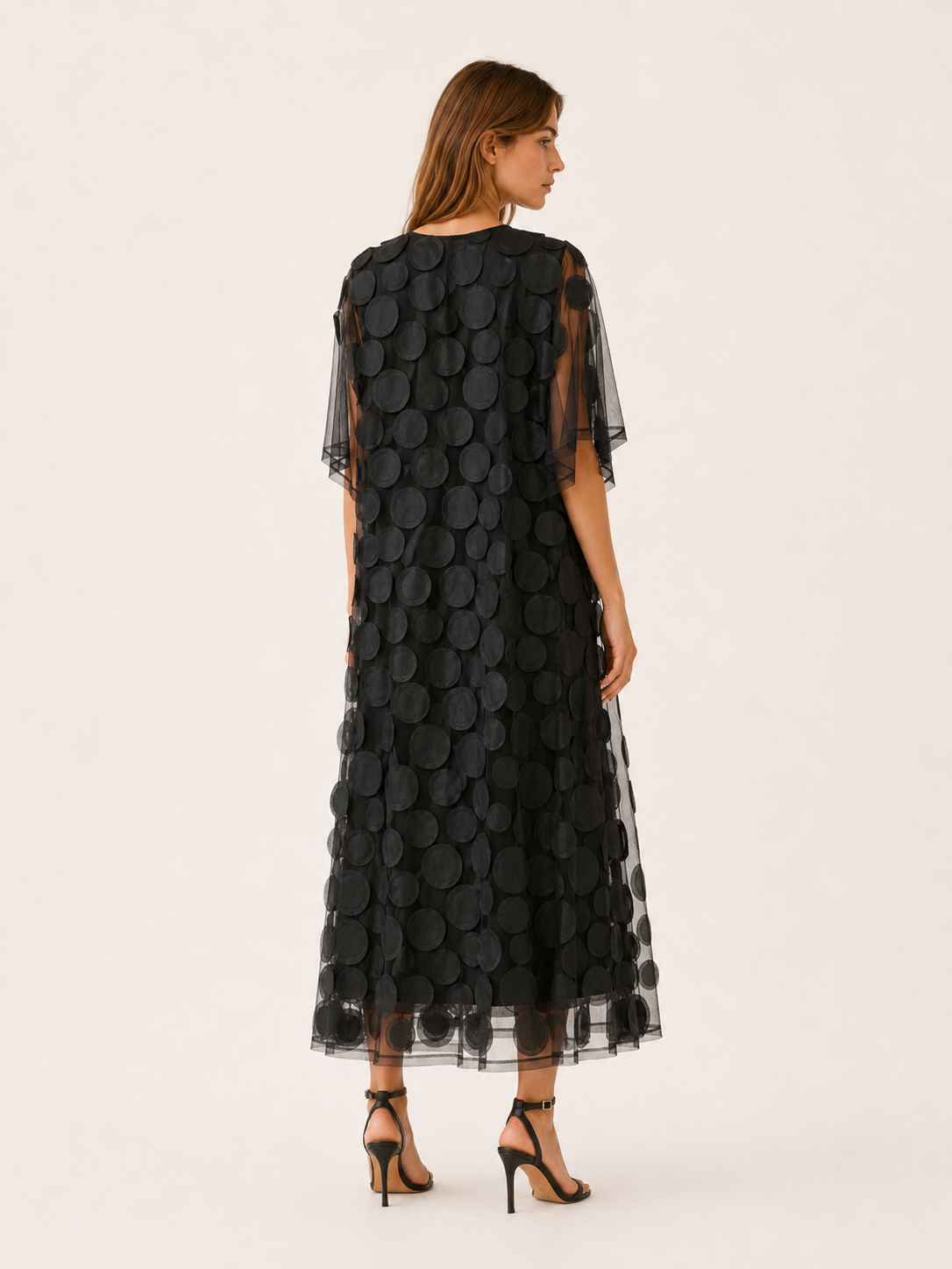 Elfrida | Tulle Party Dress with Asymmetric Overlay