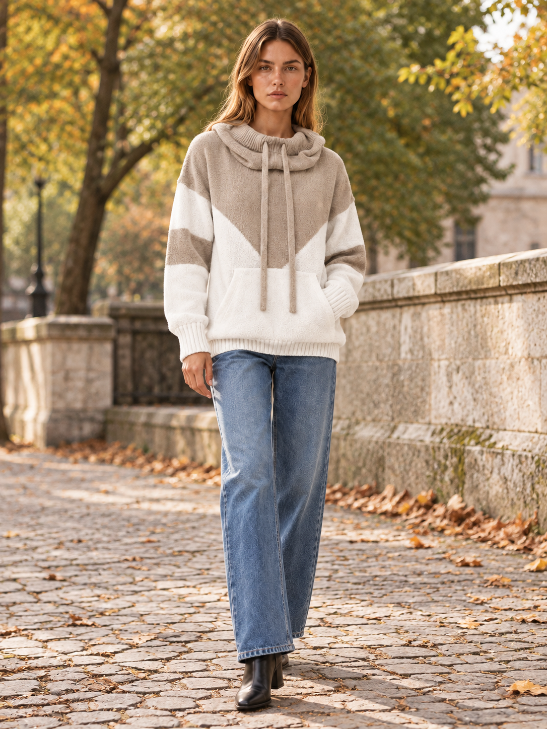 Emory | Women's Hooded Knit Sweater Fall