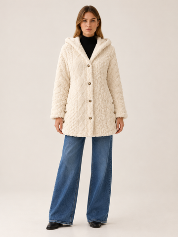 Ernestina | Women's Hooded Fleece Jacket Winter