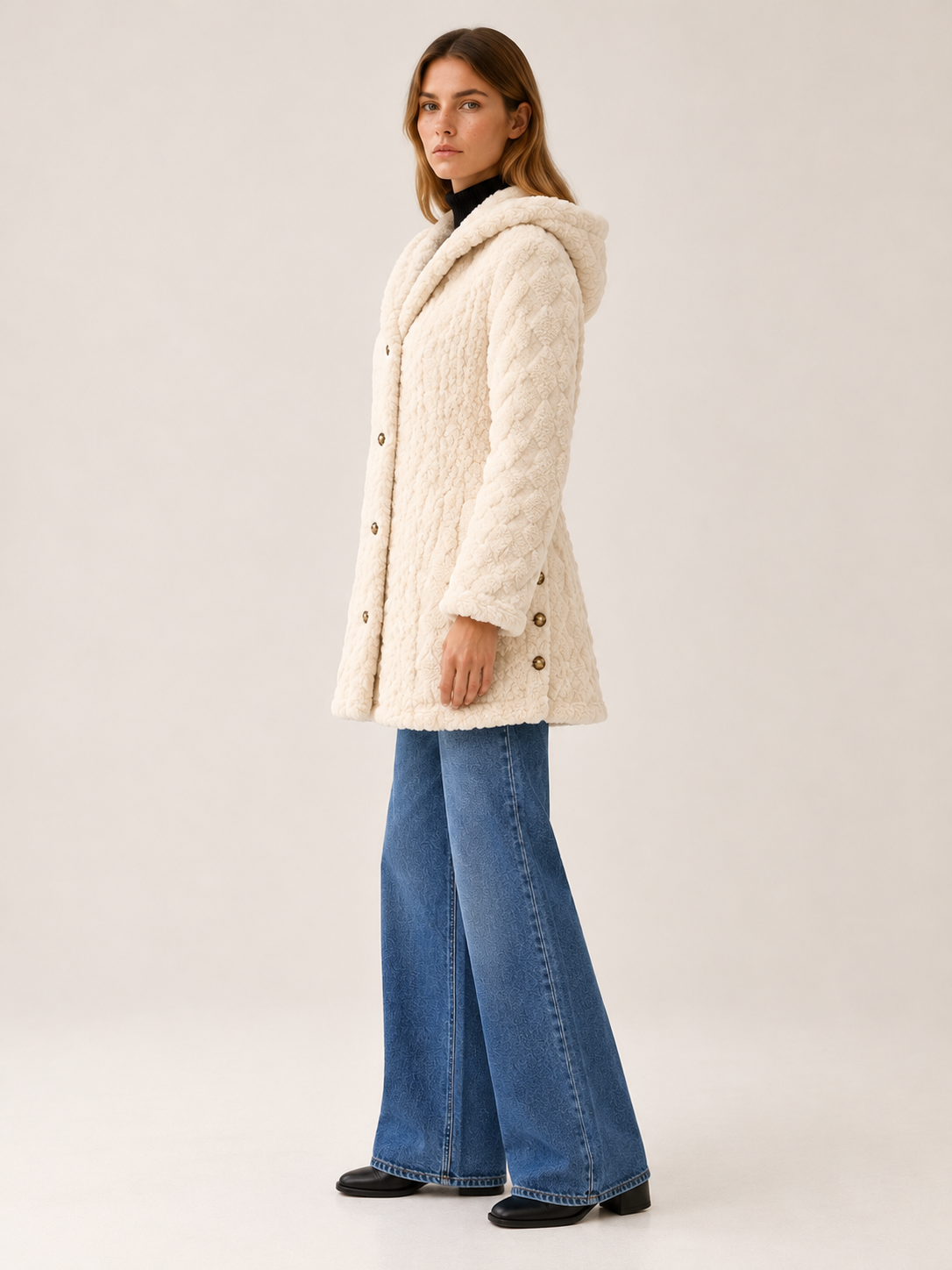 Ernestina | Women's Hooded Fleece Jacket Winter