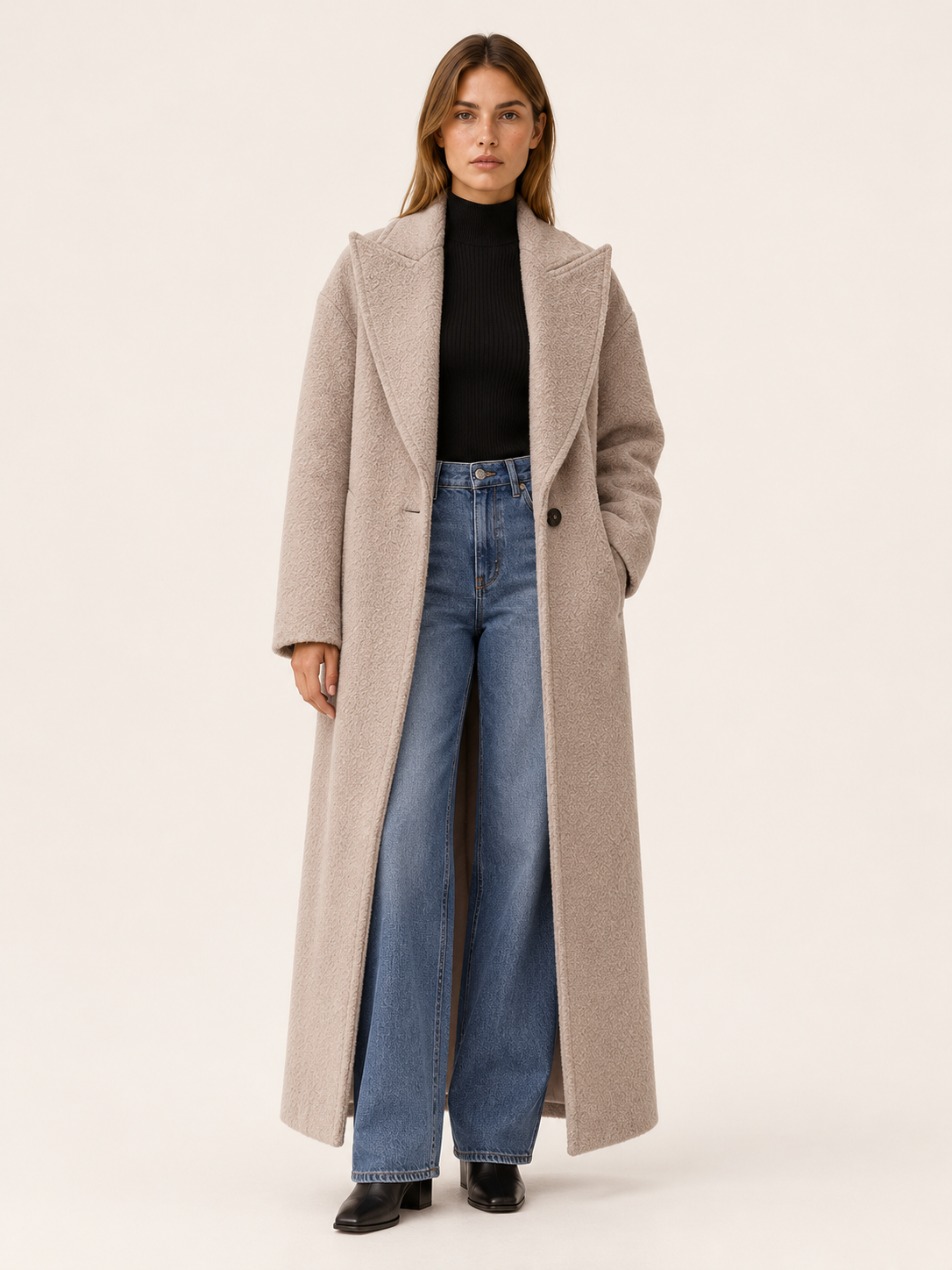 Estella | Women's Oversized Long Coat Winter