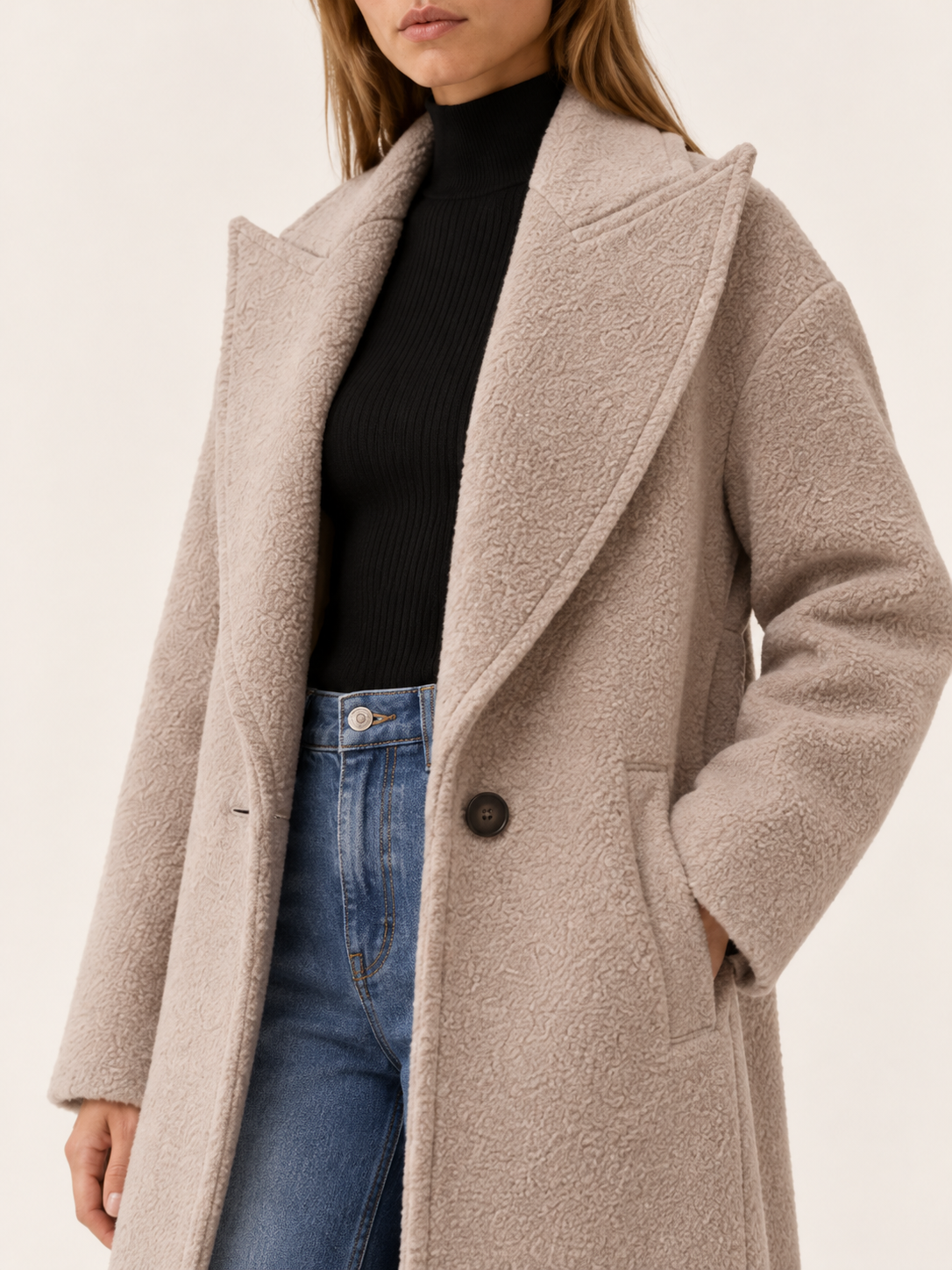 Estella | Women's Oversized Long Coat Winter