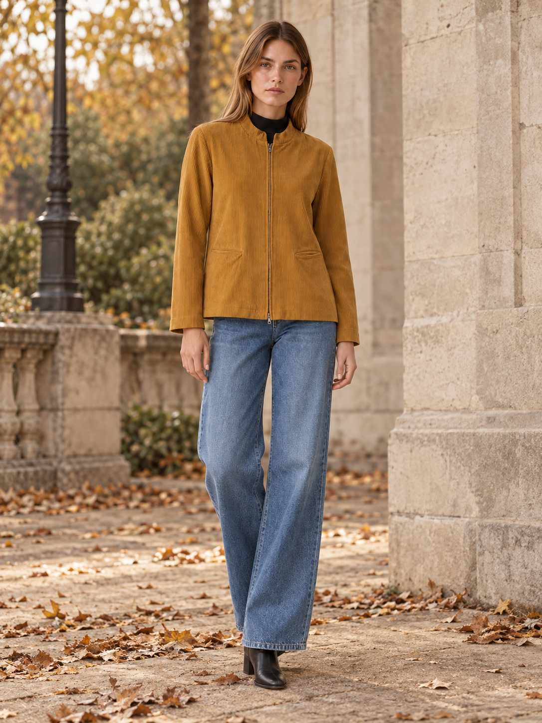 Evadelle | Women's Zip Through Knitted Cardigan