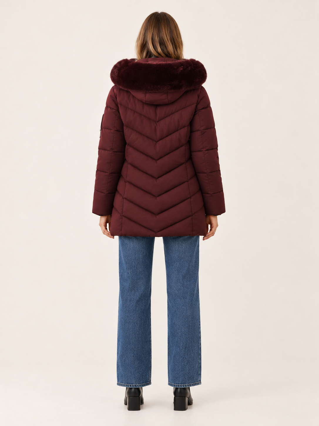Fenella | Women's Hooded Quilted Puffer Coat Winter
