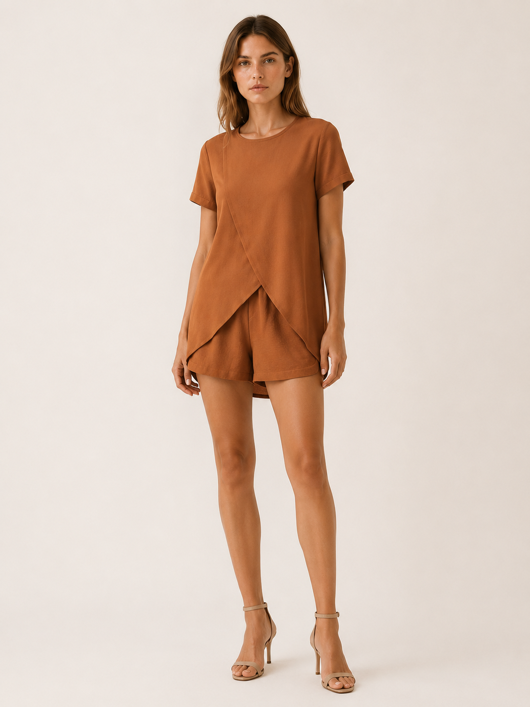 Fianna | Lounge Set with Asymmetric Tunic Top
