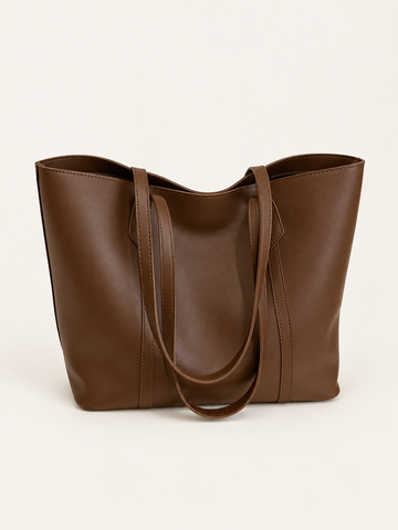 Fiorella | Women's Large Faux Leather Tote Bag