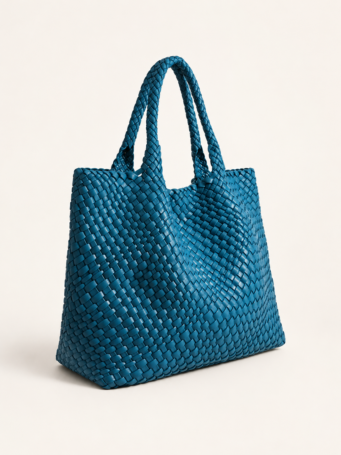 Florentia | Women's Woven Faux Leather Tote Bag Fall