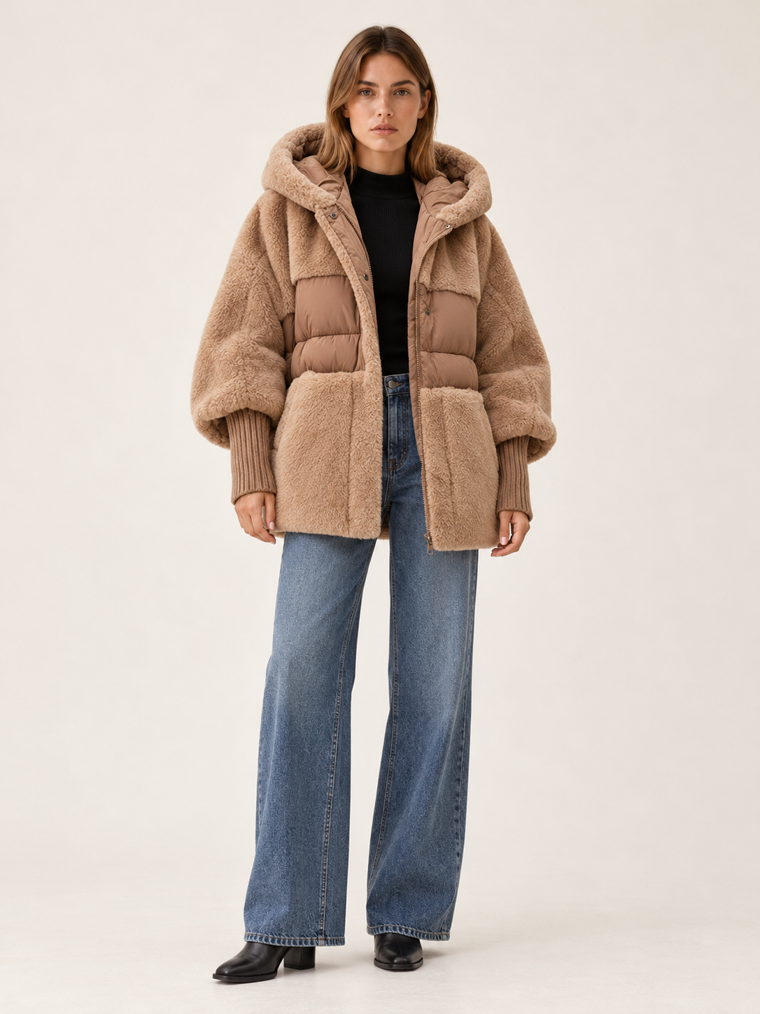 Hailey | Women's Hooded Faux Fur Jacket Winter
