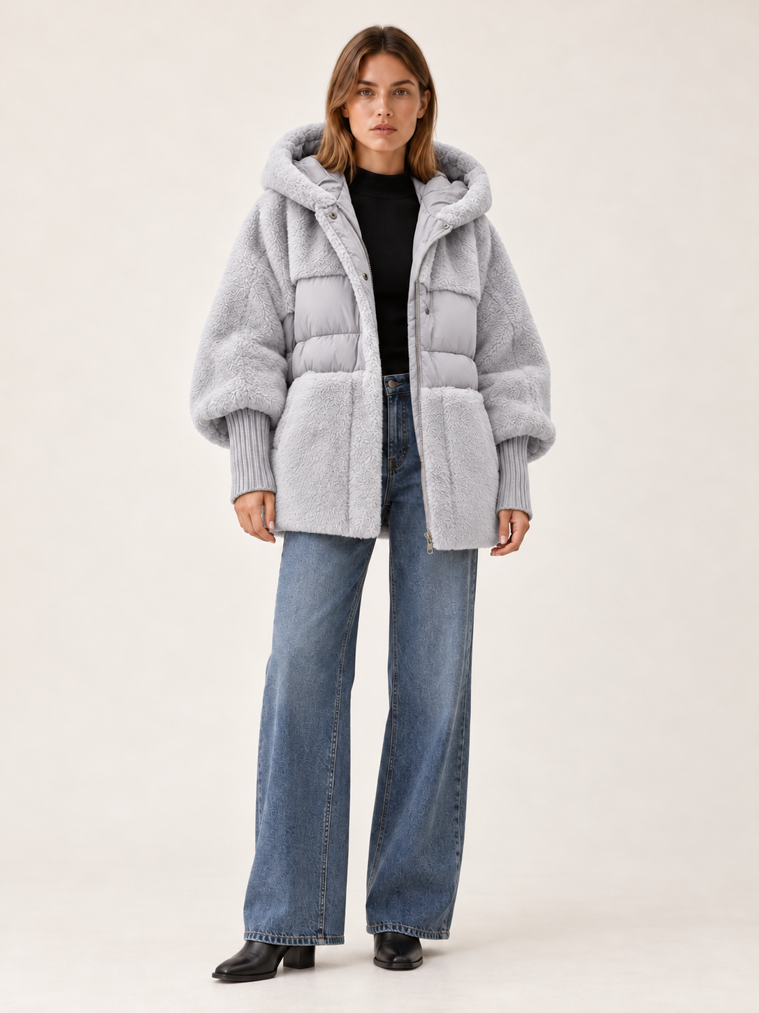 Hailey | Women's Hooded Faux Fur Jacket Winter