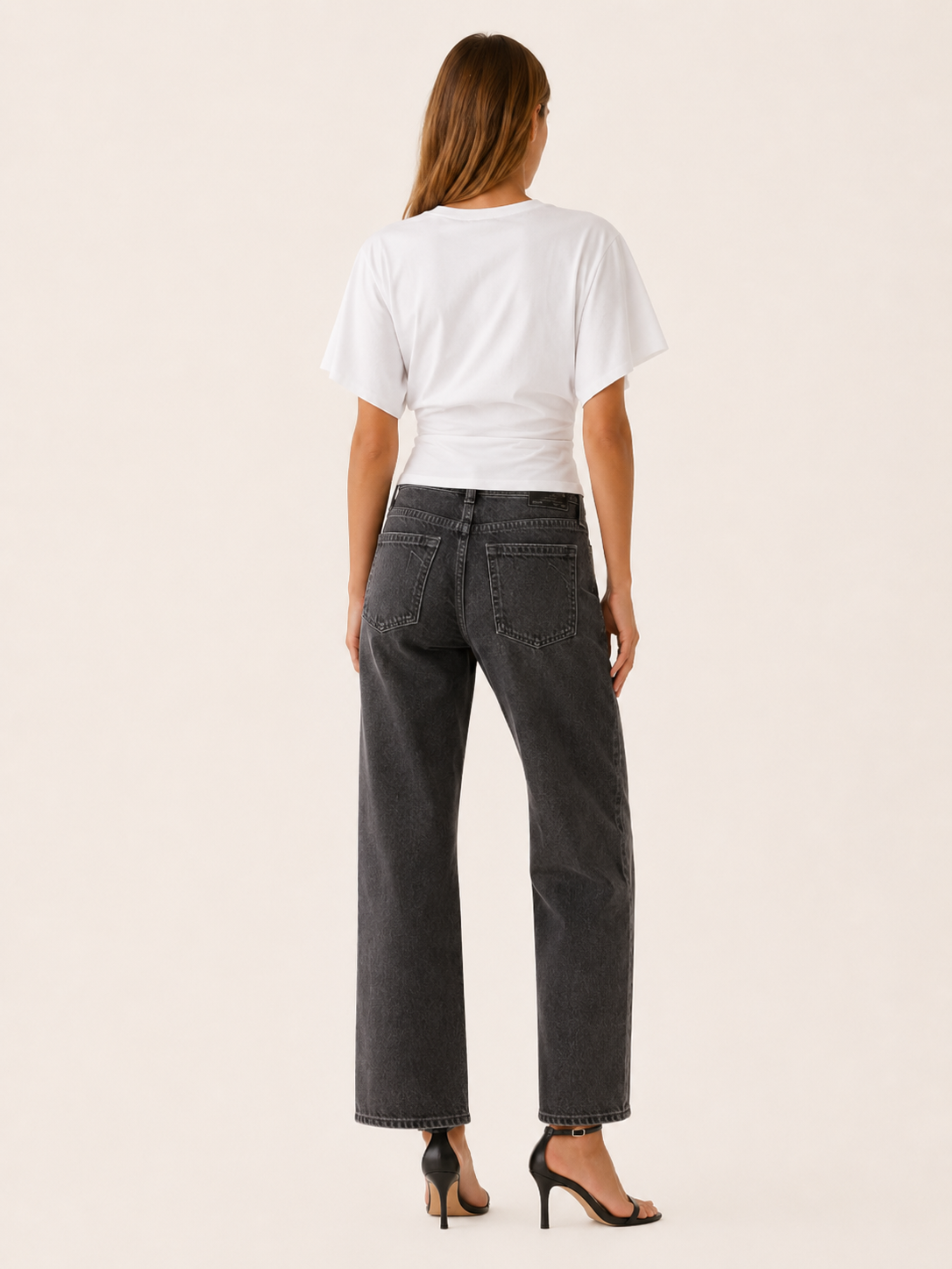 Helena | Fitted Waist Top with Flared Sleeves