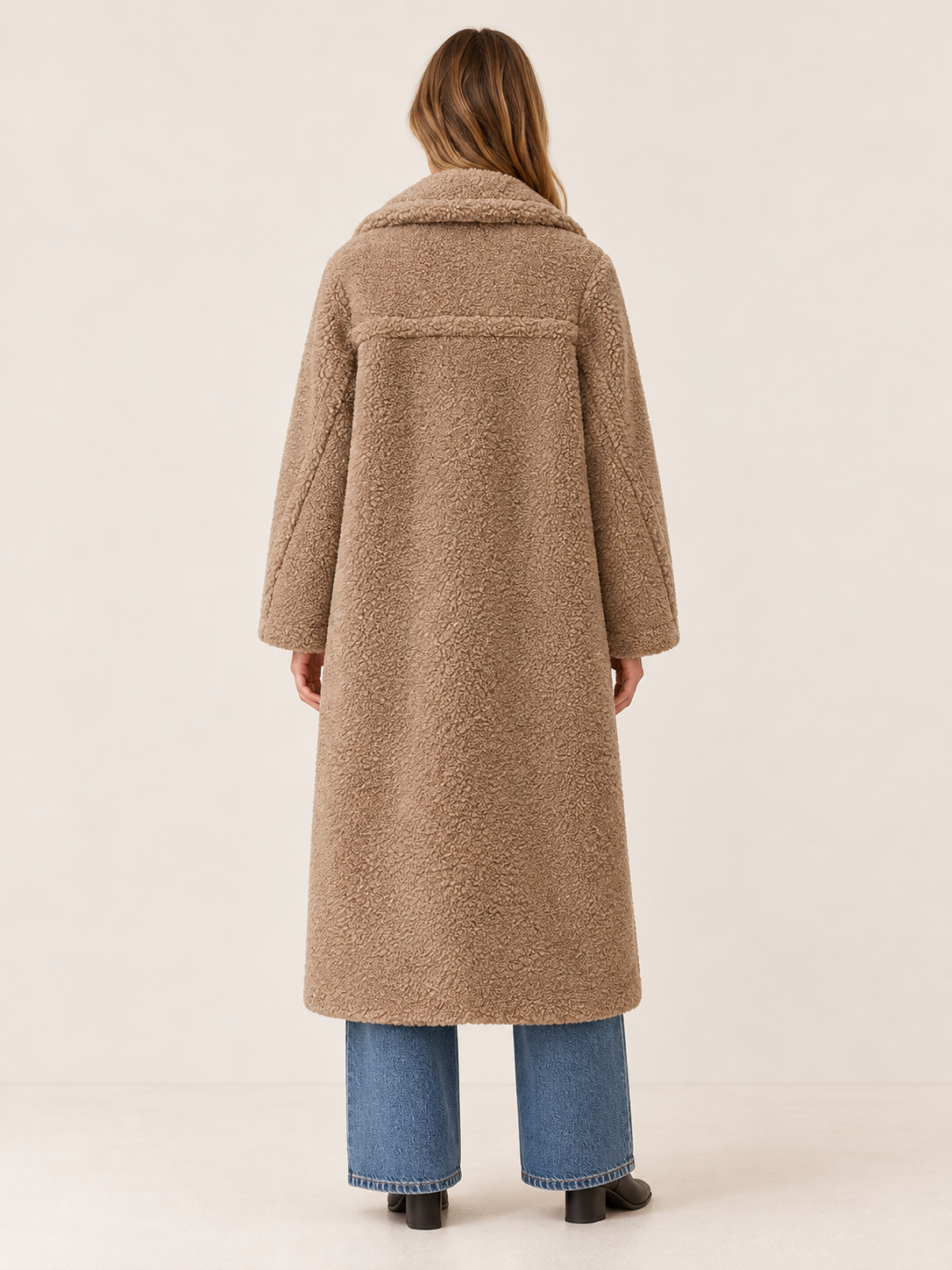 Isadore | Women's Long Teddy Coat Winter