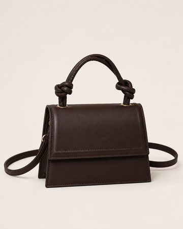 Junia | Crossbody Bag with Knotted Top Handle