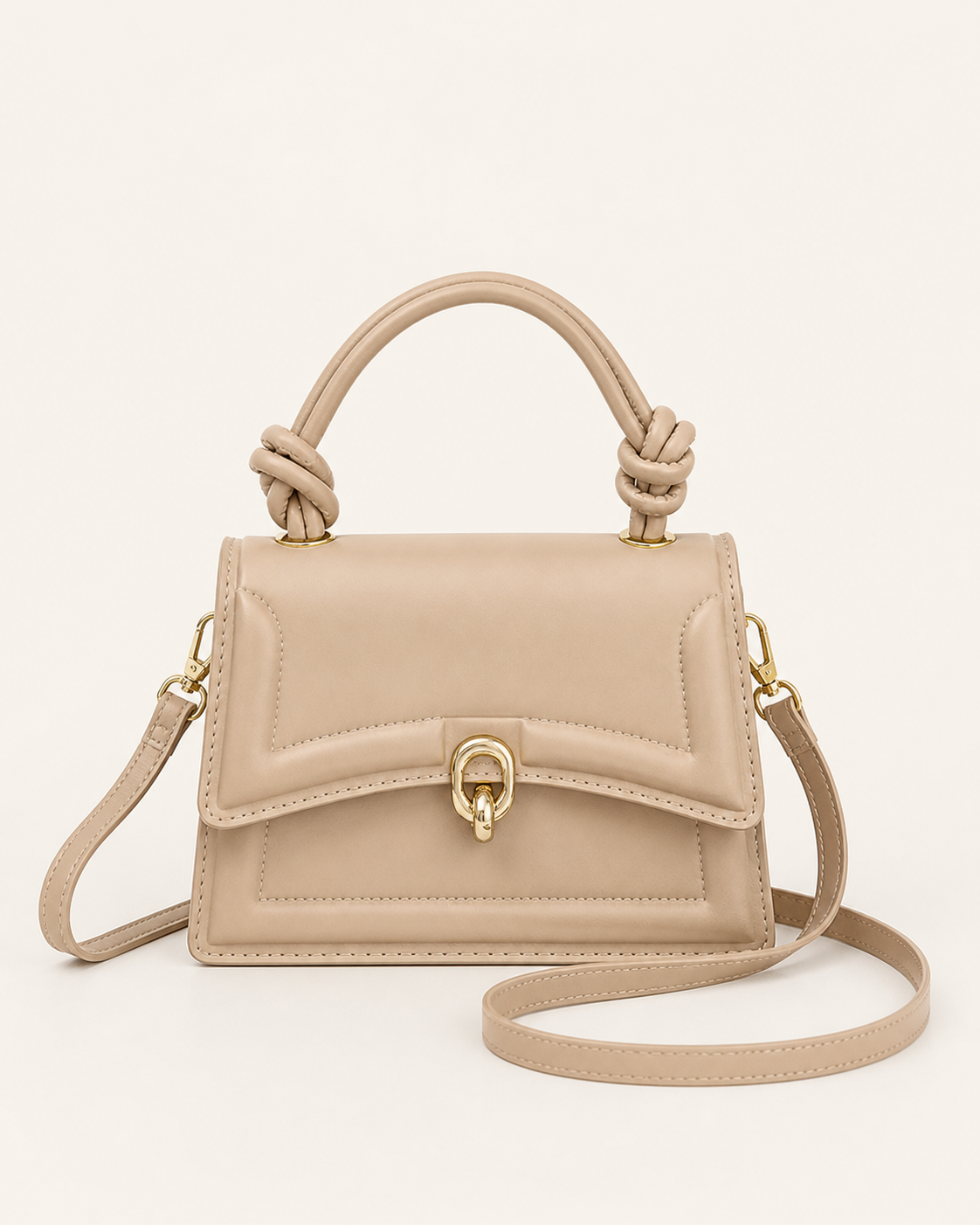 Junia | Crossbody Bag with Knotted Top Handle