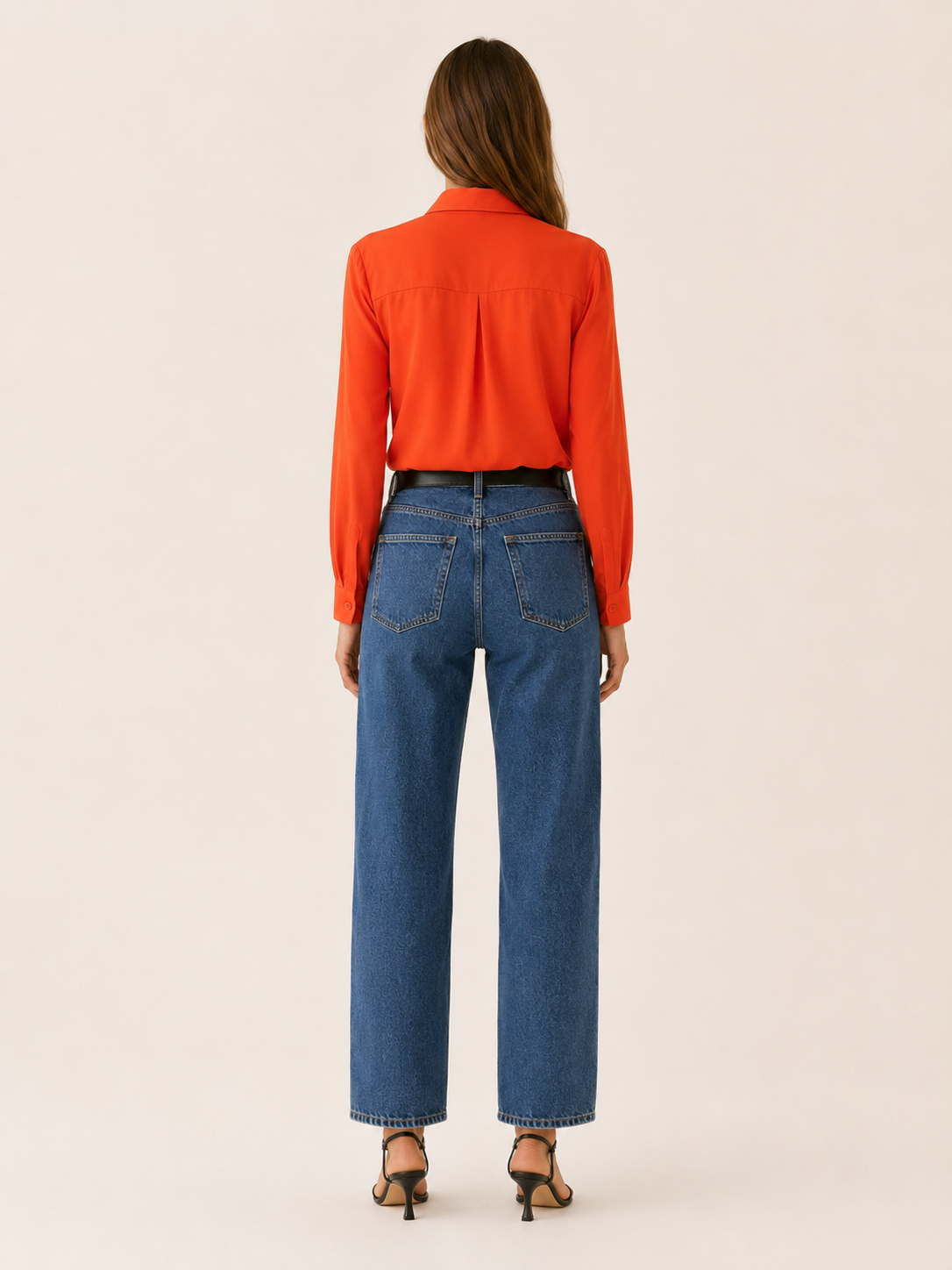 Kaelin | Collared Blouse with Button Front