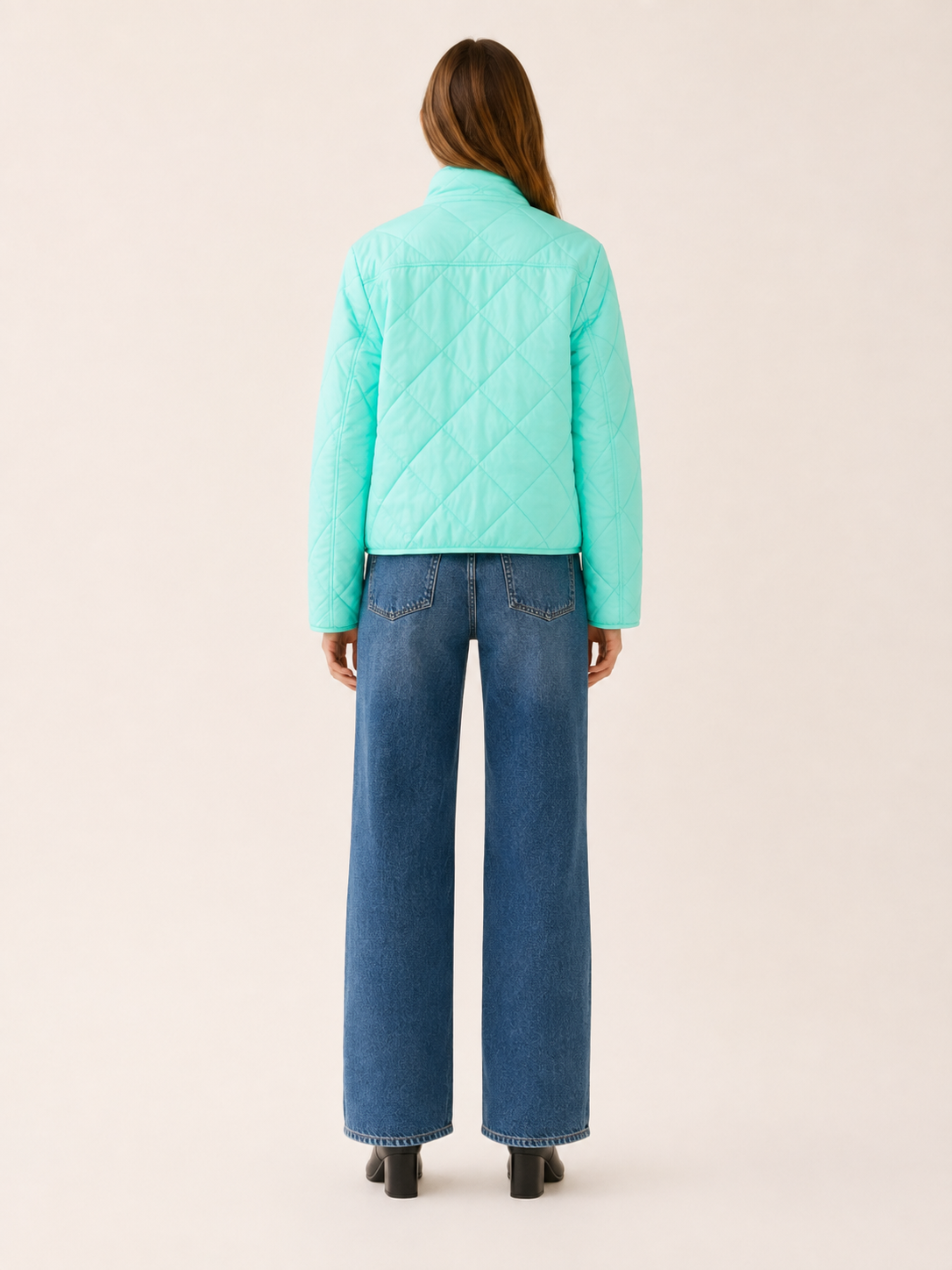 Kayla | Women's Short Puffer Jacket with High Collar