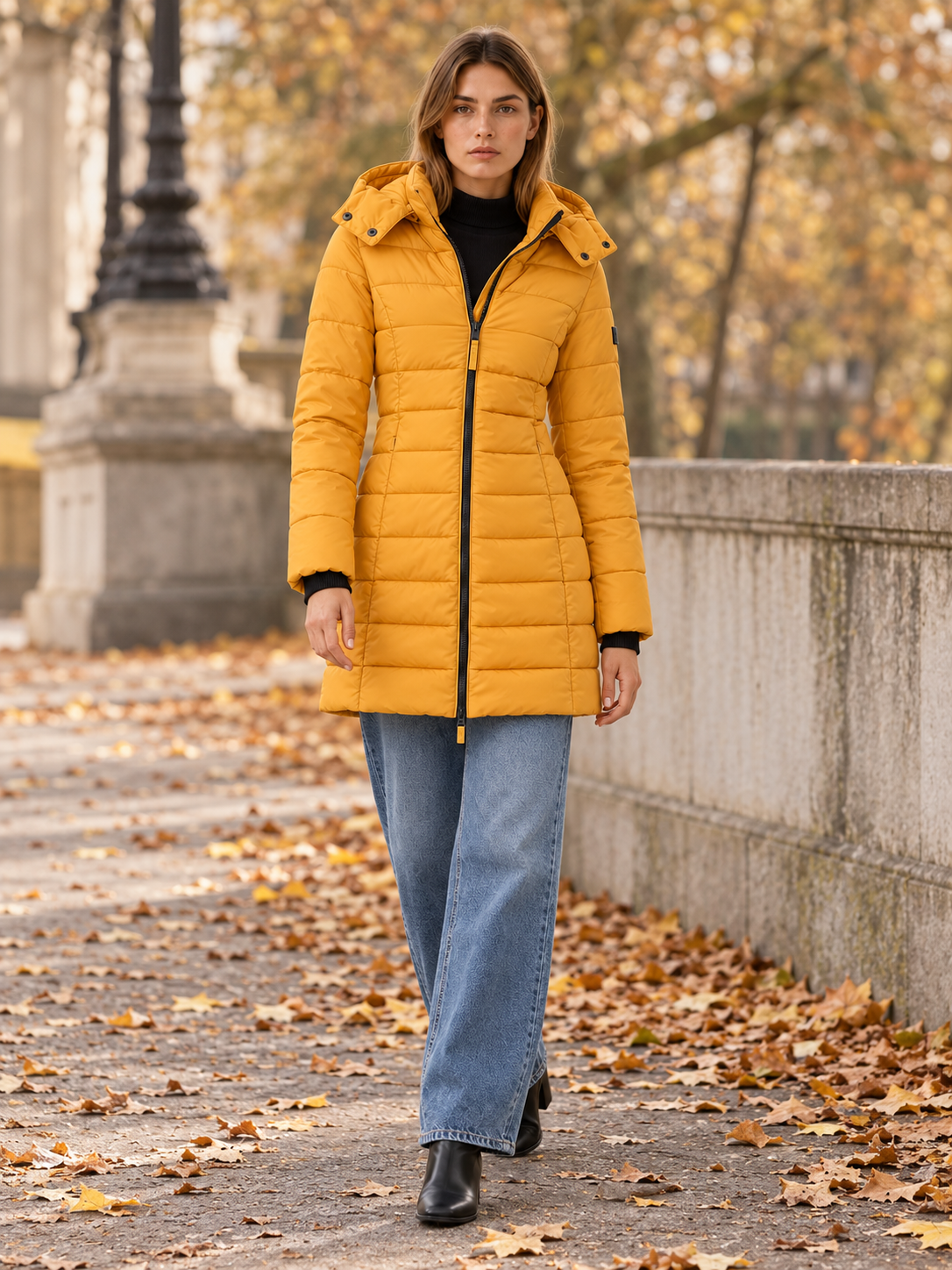 Leonora | Women's Hooded Puffer Coat Winter