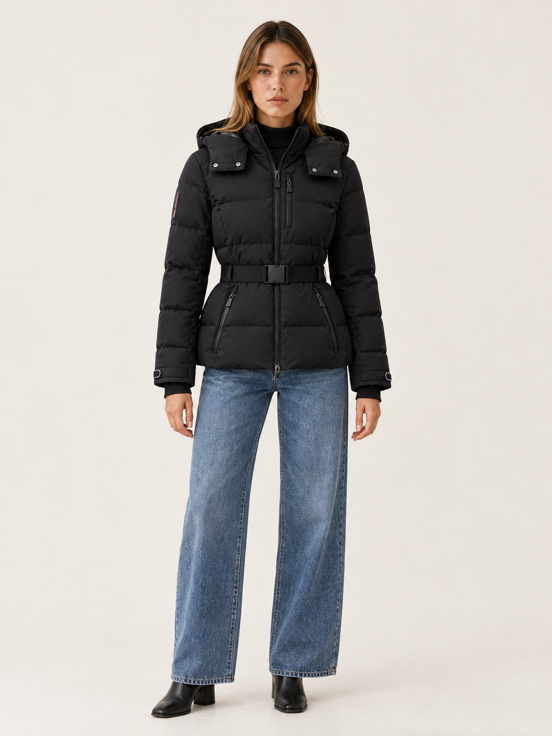 Lilith | Women's Belted Puffer Jacket Winter
