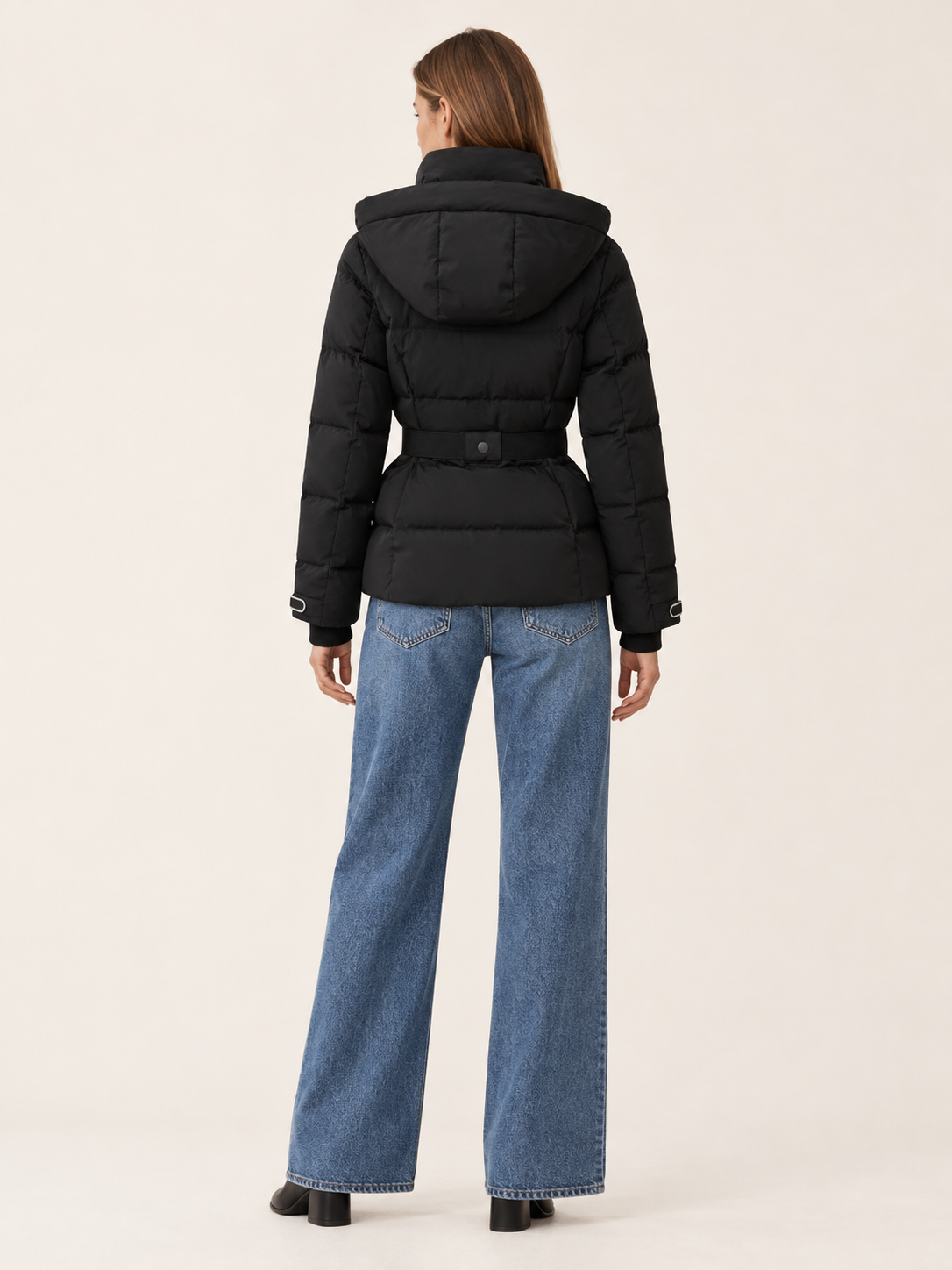 Lilith | Women's Belted Puffer Jacket Winter
