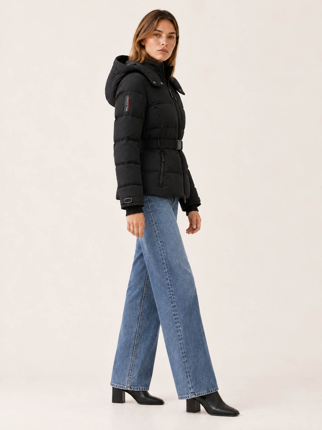 Lilith | Women's Belted Puffer Jacket Winter