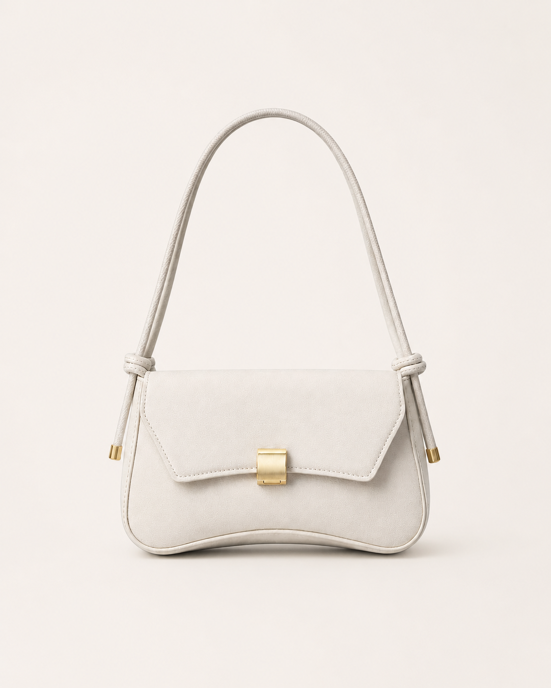 Lunara | Shoulder Bag with Gold Clasp Detail