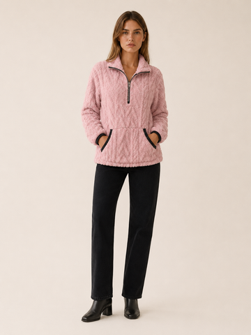 Lunelle | Women's Half-Zip Fleece Jumper