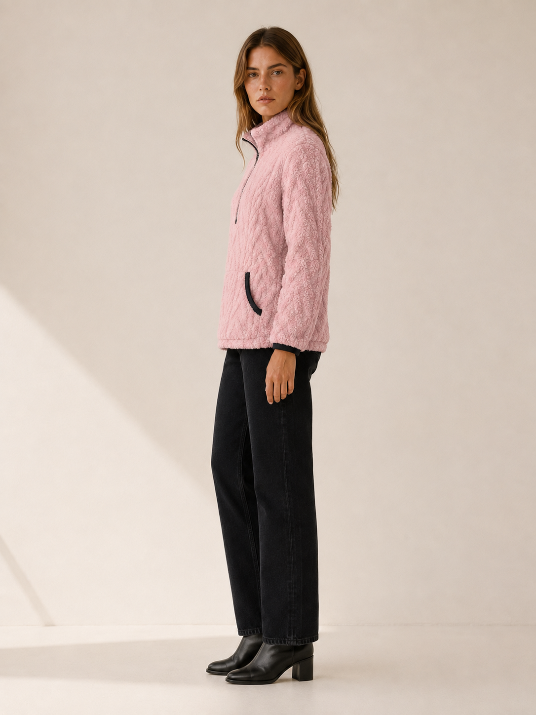 Lunelle | Women's Half-Zip Fleece Jumper